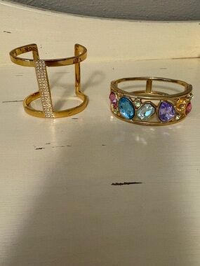 2 High End Costume Jewelry Bracelets